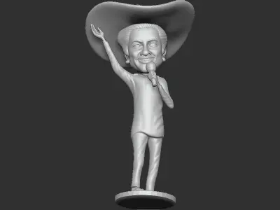 Kishore kumar Miniature 3D print model