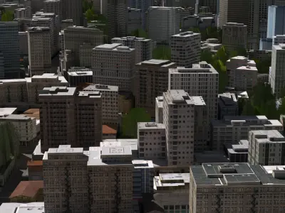 Real Time City 21 3D model