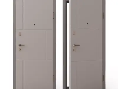 Peraan Door 3D model
