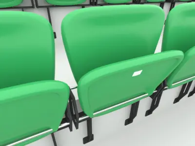 Arena Seats 3D model