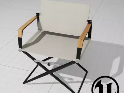 Dedon Seax Chair UE4 Low-poly 3D model