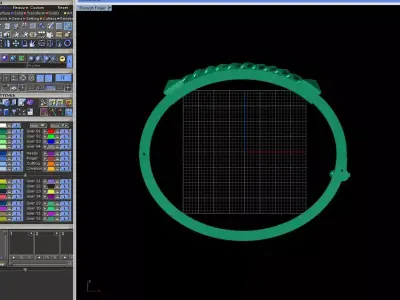 Luxury Chain Bracelet  3D print model