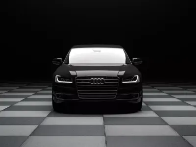 Audi A8L W12 3D model