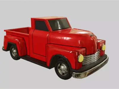 Cartoon Car 3D model 21