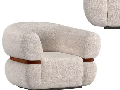 Malibu Armchair 3D model