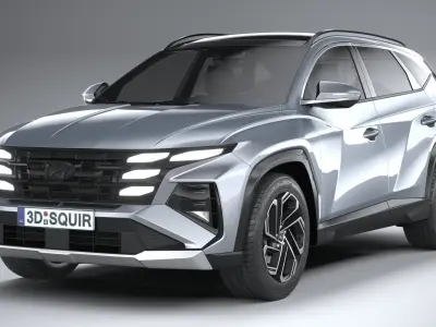 Hyundai Tucson 2024 3D model