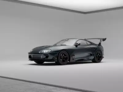 Toyota Supra MK4 Tuned 3D model by lutzrohlfing