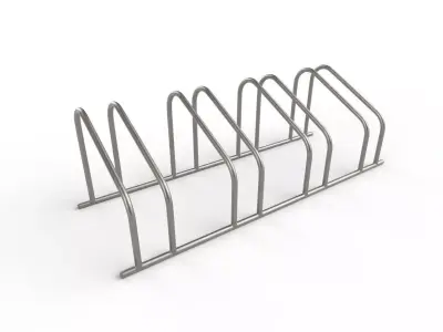 Bike Rack M06 Low-poly 3D model