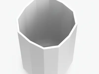 Tiffany large vase 3D model