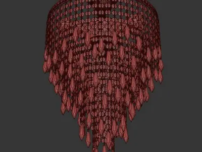 Chandelier Prima E 1 3 30 600 G 3D model