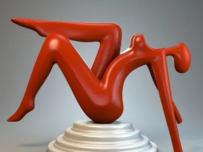 Sculpture Exquisiteness P 3D print model