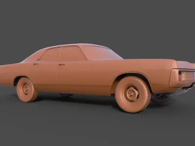 Dodge Polara 3D print model