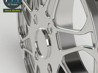 Car Wheel Rim 3D model from CGTrader