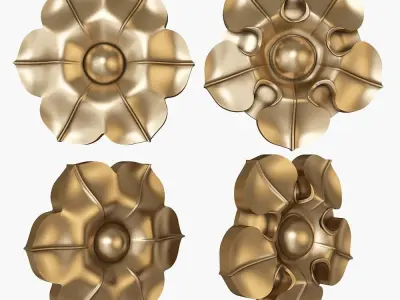 Rosette for cnc 3D print model