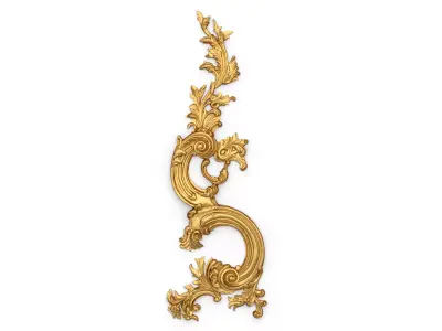 Classic decor ornament 291 3D model purchase