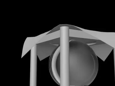 HourGlass Audace Free low-poly 3D model