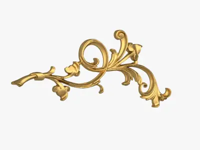 Classic decor ornament 274 3D print model