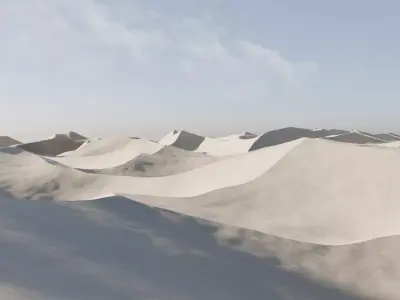 Desert Dune 3D Model Free 3D model