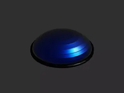 Exercise Half Ball 3D model