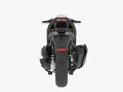 2021 Yamaha Aerox 155 3D model