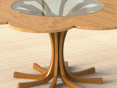 Bespoke Luxury Table Free low-poly 3D model