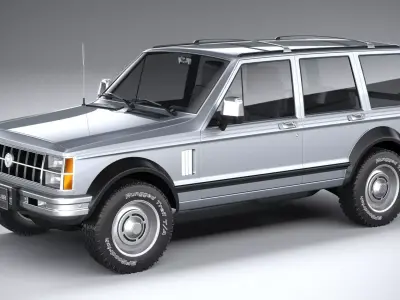 Generic Classic SUV 3D model
