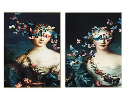 Mademoiselle art 3D model