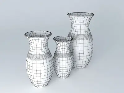 Ceramic decorative vase Free 3D model