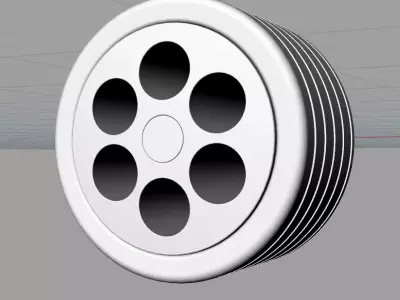 rc wheel2 3D print model