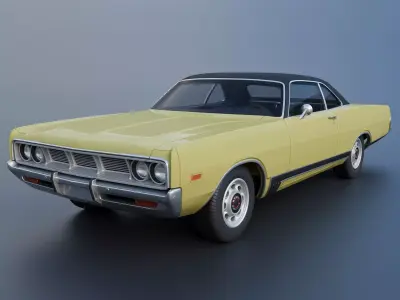 Dodge Polara 1969 3D print model