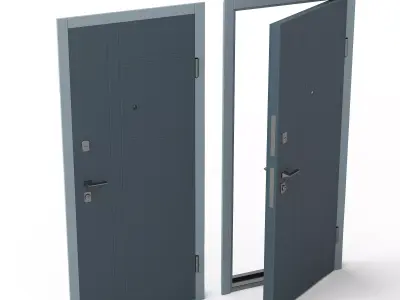 Opary Door 3D model