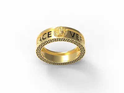 Vers ring for men 3D print model