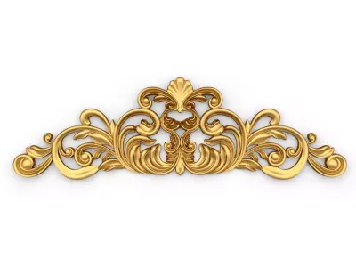 Classic decor ornament 05 3D print model