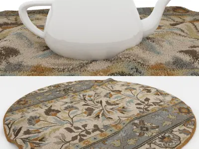 Rugs No 783 Low-poly 3D model
