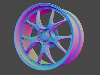 Rays Homura Rim 3D model 3D model