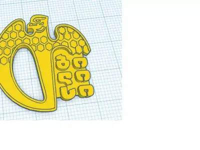 Tbilisi emblem 3D model