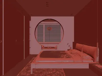  Bedroom interior 50 3D model