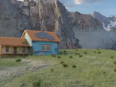 landscape Free 3D model