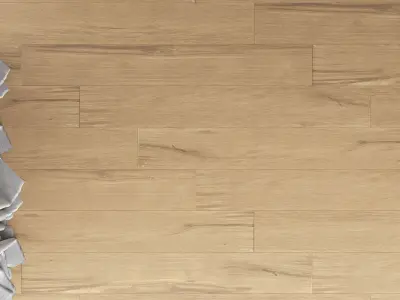 Wood floor Oak Smok Brushed 3D model