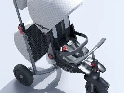 Kids Smart Trike Bike 3D model