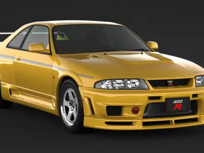 Nissan Skyline R33 400R 3D model