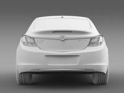 Buick Regal FlexFuel 2011-2013 3D model
