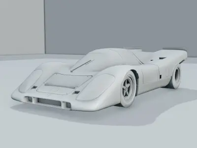 Porsche 917 3D model