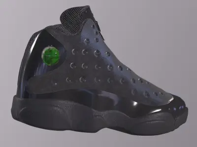 NIKE AIR JORDAN 13 SHOES PBR Low-poly 3D model