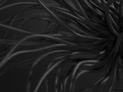 Abstract Curve V2 3D model