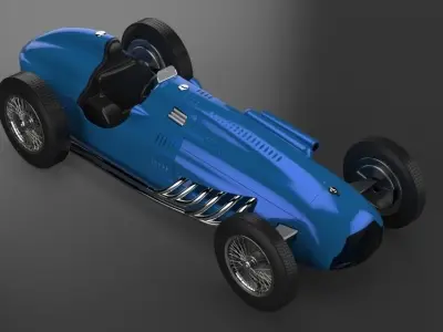 Talbot Lago T26C - 1949 Free 3D model