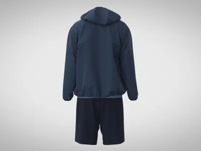 Casual Sport Outfit 3D model