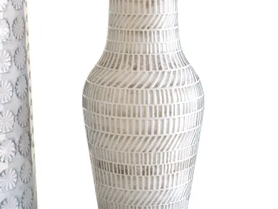 Crate and Barrel Lati and Taline Vases 3D model
