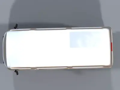 3D Model Van volkswagen camper 3D model