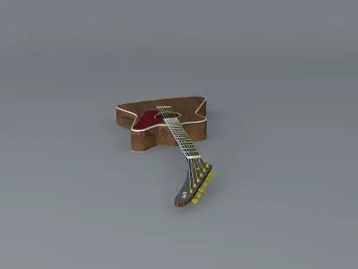 Explorer shaped acoustic Free 3D model